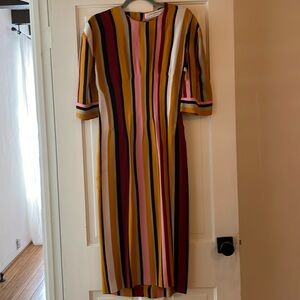 Zara striped dress